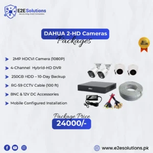 DAHUA 2-HD Cameras Packages