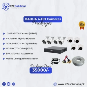 DAHUA 4-HD Cameras Packages